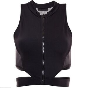 Cushnie Et Ochs Iris Crop Top